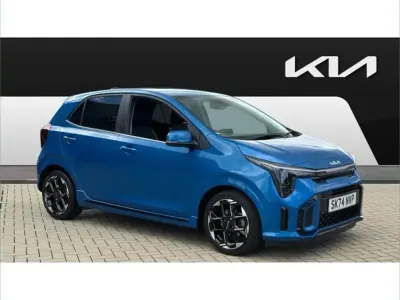 Used Kia Picanto GT-Line 61 HP (44 kW) 2024 Blue Hatchback