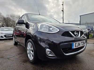 Black Used 2014 Nissan Micra Acenta Hatchback | £2,995 (Fair price)