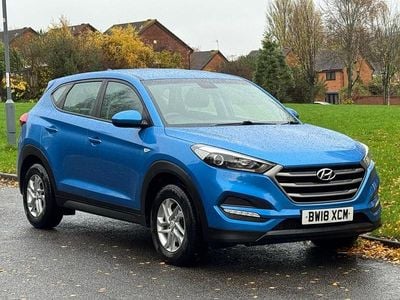 Blue Used 2018 Hyundai Tucson SUV | £7,995 (Good price)