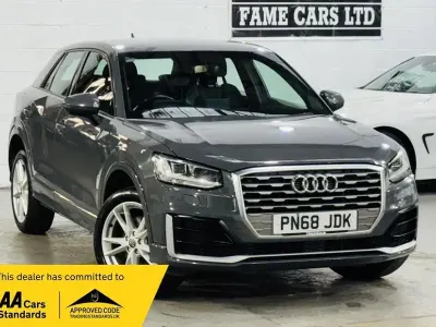 Used Audi Q2 S-Line 150 HP (110 kW) 2018 Grey SUV