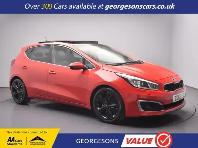 Used Kia Ceed 2015 Red Hatchback
