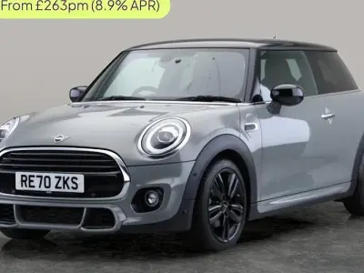 Usado Mini Cooper Hatch 136 CV (100 kW) 2020 Gris Utilitario