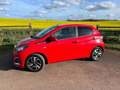 Used Peugeot 108 Allure 82 HP (60 kW) 2016 Red Hatchback