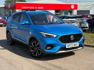 Used MG ZS Exclusive 106 HP (77 kW) 2022 Blue SUV