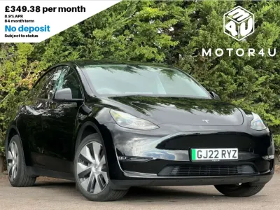 Used Tesla Model Y Long Range AWD 378 kW (514 HP) 2022 Black SUV