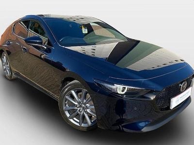 Used Mazda 3 Exclusive-Line 122 HP (89 kW) 2023 Blue Hatchback