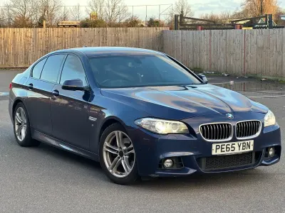 Used BMW 520 M Sport 2015 Blue Sedan