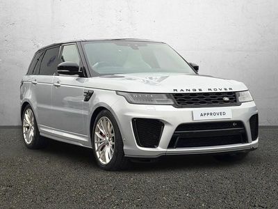 Used Land Rover Range Rover Sport SVR 575 HP (422 kW) 2021 Silver SUV