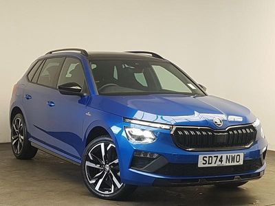 Used Skoda Kamiq Monte Carlo 116 HP (85 kW) 2024 Blue SUV