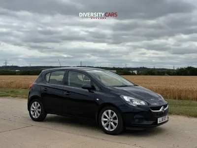 Used Vauxhall Corsa 90 HP (66 kW) 2018 Blue Hatchback