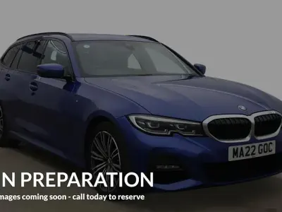 Second-hand BMW 320 M Sport 184 CP (135 kW) 2022 Albastru Break