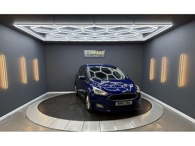 Blue Used 2016 Ford C-MAX Titanium MPV | £5,495 (Super price)
