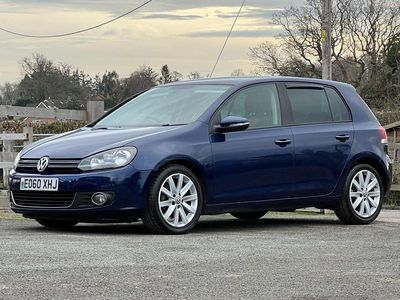 Used VW Golf VI GT 140 HP (102 kW) 2010 Blue Hatchback