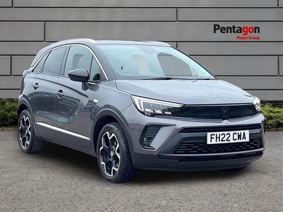 Used Vauxhall Crossland Ultimate 130 HP (95 kW) 2022 Grey SUV
