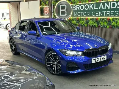 Used BMW 320 M Sport 2021 Blue Sedan