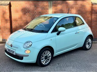 Used Fiat 500 Pop Star 69 HP (50 kW) 2015 Green Hatchback