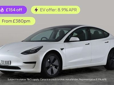 White Used 2022 Tesla Model 3 RWD Sedan | £21,395 (Fair price)