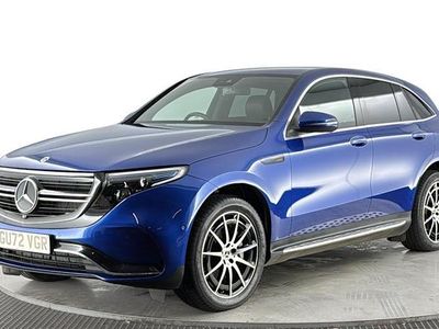 Used Mercedes EQC400 AMG line 300 kW (408 HP) 2022 Blue SUV