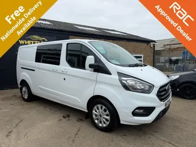 Used Ford Transit Custom Limited 130 HP (95 kW) 2022 White Van