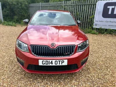 Used Skoda Octavia vRS 2014 Red Estate