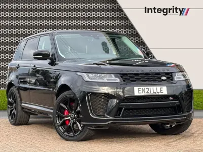 Używany Land Rover Range Rover Sport SVR 575 KM (422 kW) 2021 Czarny SUV
