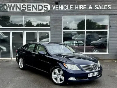 Used Lexus LS460 2008 Blue Sedan