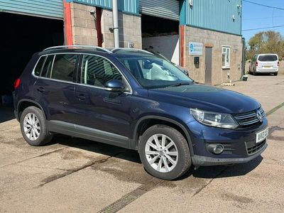 Used VW Tiguan SE 138 HP (101 kW) 2013 Blue SUV