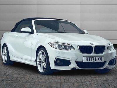 Used BMW 220 M Sport 184 HP (135 kW) 2017 Alpine white Cabriolet