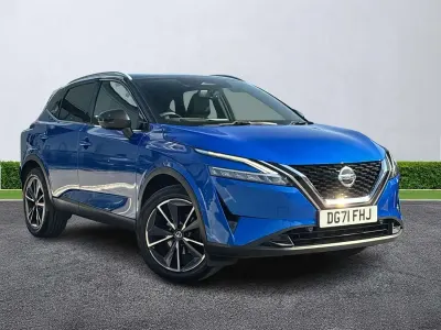 Used Nissan Qashqai Tekna 158 HP (116 kW) 2021 Blue SUV