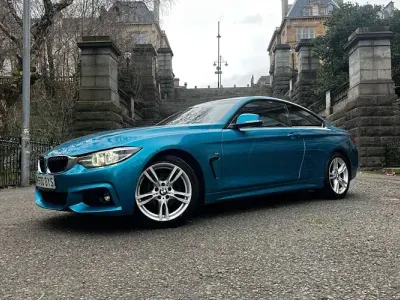 Used BMW 420 Coupé M Sport 190 HP (139 kW) 2019 Blue Coupe