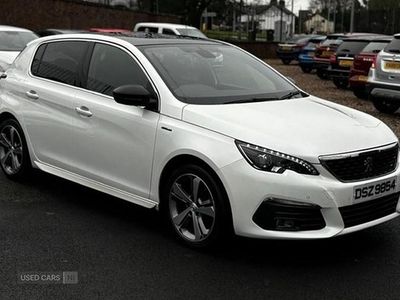 White Used 2020 Peugeot 308 GT-line Hatchback | £9,995 (A bit pricey)