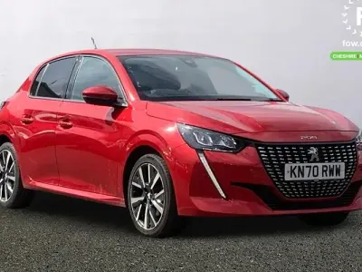 Used Peugeot 208 Allure 102 HP (75 kW) 2020 Red Hatchback