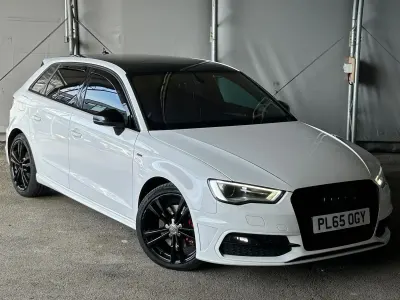 Used Audi A3 Sportback S-Line 184 HP (135 kW) 2016 White Hatchback