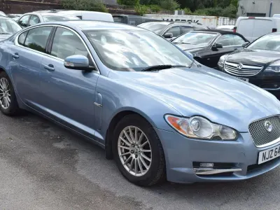 Used Jaguar XF Luxury 207 HP (152 kW) 2008 Blue Sedan