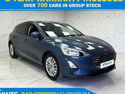 Blue Used 2019 Ford Focus Titanium Hatchback | £7,895 (Fair price)