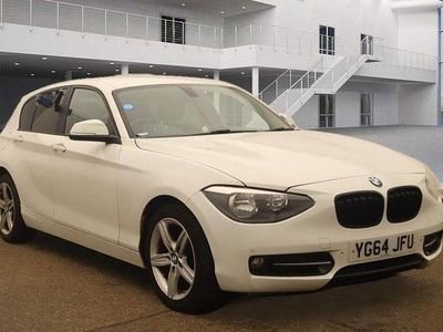 Used BMW 116 Sport Line 2014 White Hatchback