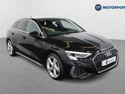 Used Audi A3 S-Line 2022 Black Sedan
