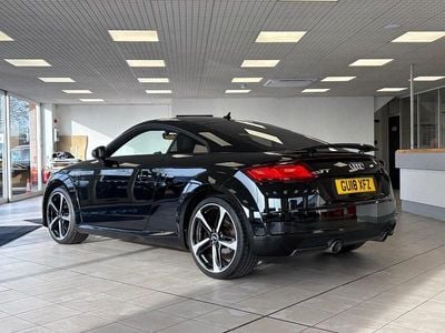 Used Audi TT Black Edition 180 HP (132 kW) 2018 Phantom black Coupe