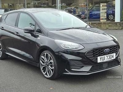 Used Ford Fiesta ST-Line X 125 HP (91 kW) 2023 Black Hatchback