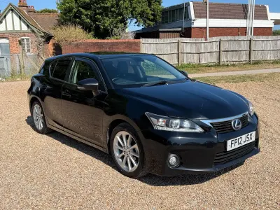 Used Lexus CT200h 2012 Black Hatchback