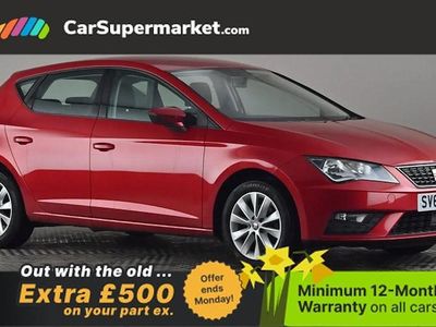 Used Seat Leon SE 116 HP (85 kW) 2019 Red Hatchback