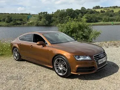 Used Audi A7 S-Line 2012 Brown Hatchback