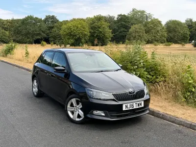 Used Skoda Fabia SE L 2016 Black Hatchback