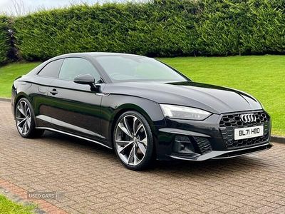 Used Audi A5 S-Line 204 HP (150 kW) 2021 Black Coupe