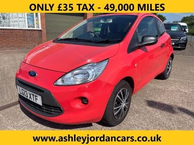 Used Ford Ka Studio 69 HP (50 kW) 2013 Red Hatchback