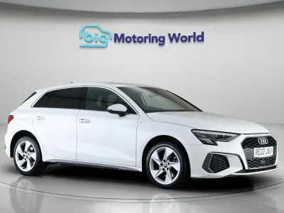 Used Audi A3 Sportback S-Line 204 HP (150 kW) 2022 White Hatchback