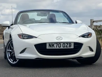 Used Mazda MX5 Edition 184 HP (135 kW) 2020 White Cabriolet