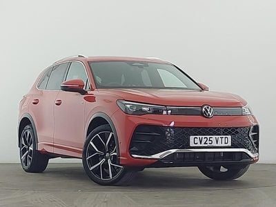 Used VW Tiguan R-line 204 HP (150 kW) 2025 Red SUV