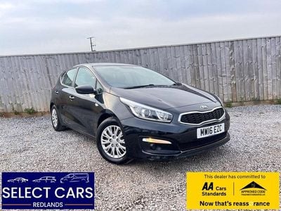 Used Kia Ceed 134 HP (98 kW) 2016 Black Hatchback
