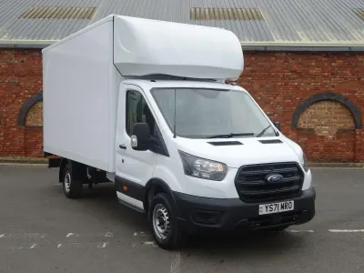 Used Ford Transit 130 HP (95 kW) 2021 White Cabriolet